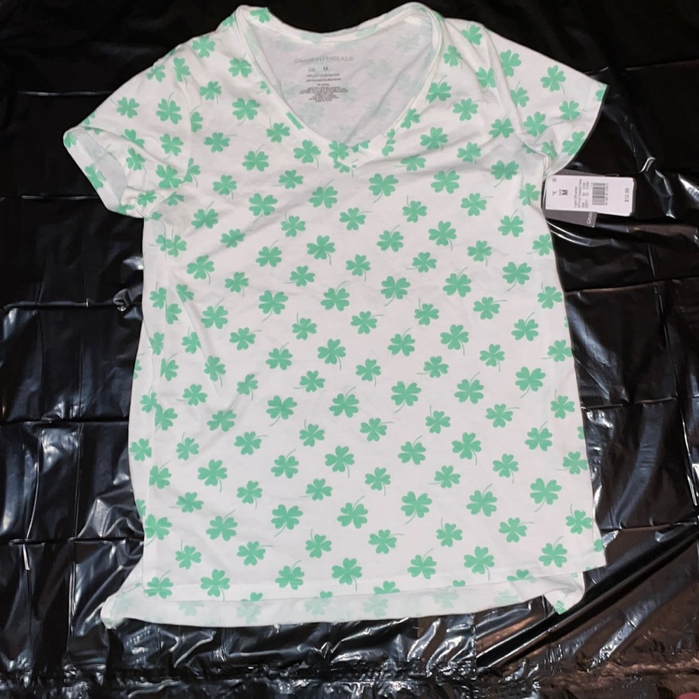 Lucky clover t shirt